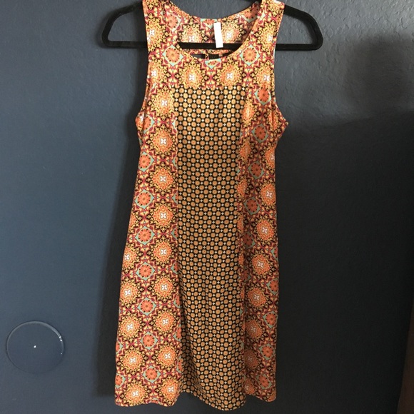 •70s style fun printed dress• - Picture 1 of 5